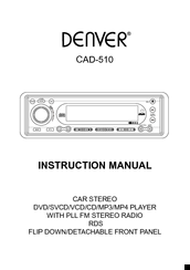 Denver CAD-510 Instruction Manual