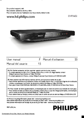 Philips DVP3602 User Manual
