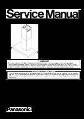 Panasonic KH-B90FBW1 Service Manual