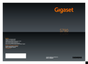 Gigaset S790 Manual