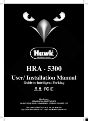 Hawk HRA - 5300 User's Installation Manual