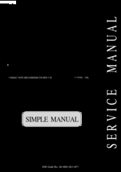 Aiwa TP-VS640 Service Manual