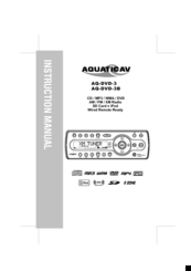 Aquatic AQ-DVD-3B Instruction Manual