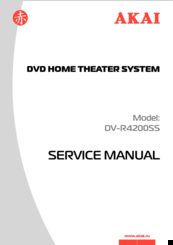 Akai DVR4200SS Service Manual