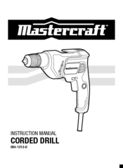 MasterCraft 054-1213-0 Instruction Manual