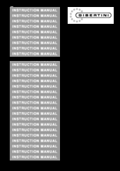 Gibertini densimat Instruction Manual