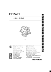 Hitachi C 9BU3 Handling Instructions Manual