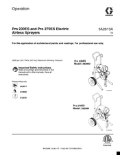 Graco Pro 270ES Operation Manual