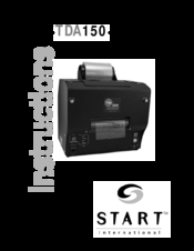 Start TDA150 series Instruction Manual