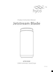 Hyco Jetstream Blade JETB190W Instruction Manual