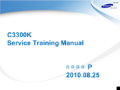 Samsung C3300K Service Training Manual