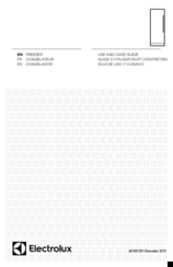 Electrolux A01061301 Use And Care Manual