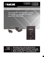Black Box VX-VGA520-RA User Manual