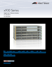 Allied Telesis AT-x930-52GTXAT-x930-52GPX Installation Manual