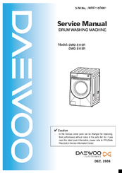 Daewoo DWD-E115R Service Manual