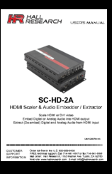HR SC-HD-2A User Manual
