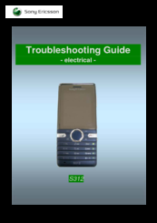 Sony Ericsson S312 Troubleshooting Manual