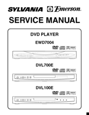 Emerson DVL100E Service Manual