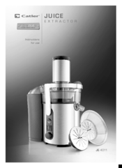 Catler JE 4011 Instructions For Use Manual