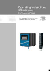 Heyl Neomeris Testomat 808 Operating Instructions Manual