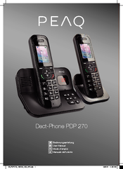 Peaq PDP 270 User Manual