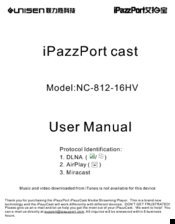 iPazzPort NC-812-16HV User Manual