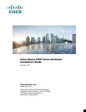 Cisco Nexus 2000 Series Installation Manual