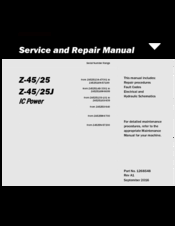 Genie Z45/25J Bi-Energy Manuals | ManualsLib