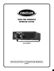Firecom 3000C Installation & Operation Manual