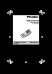 Panasonic KX-TS710EX Operating Instructions Manual