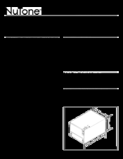 NuTone 9960-R03 Installation Instructions Manual