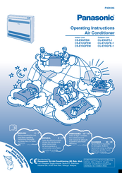 Panasonic CU-E18GFE-1 Operating Instructions Manual