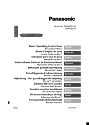 Panasonic DMP-BD793 Basic Operating Instructions Manual