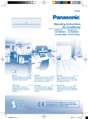 Panasonic CS-PW9GKX Operating Instructions Manual