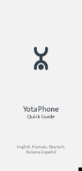 Yota YotaPhone Quick Manual