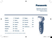 Panasonic ES-8243 Operating Instructions Manual