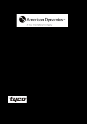 American Dynamics ADCIPEBPE Quick Setup Manual