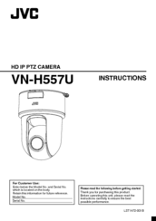 JVC VN-H557U Instructions Manual