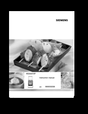 Siemens HG322210P Instruction Manual