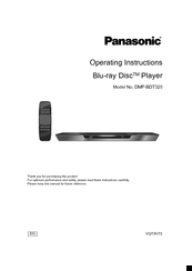 Panasonic DMP-BDT320 Operating Instructions Manual