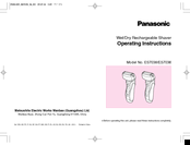 Panasonic ES7036 Operating Instructions Manual