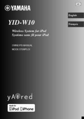 Yamaha YID-W10 Owner's Manual