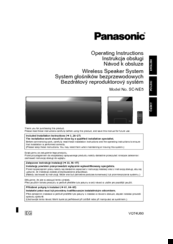 Panasonic SC-NE5 Operating Instructions Manual
