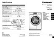Panasonic NA-140XS1 Operating & Installation Instructions Manual