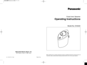 Panasonic EH2424 Operating Instructions Manual