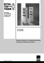 Rittal SK 3126.230 Assembly And Operating Instructions Manual