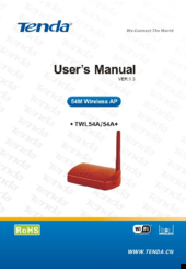Tenda TWL54A+ User Manual