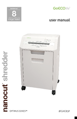 NANOCUT GHC85P User Manual