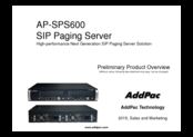 AddPac AP-SPS600 Manual