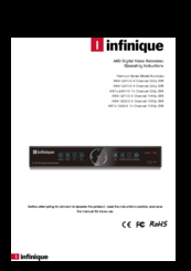 Infinique IHR16-24H1I-S Operating Instructions Manual